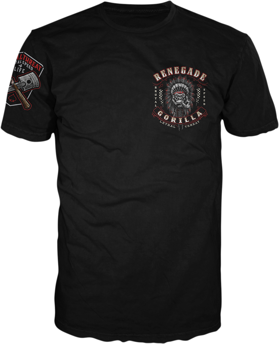 Renegade Biker T-Shirt - Black - XL - Lutzka's Garage