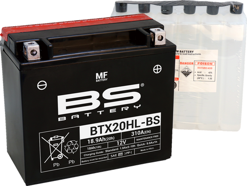 Battery - BTX20HL-BS (YTX)