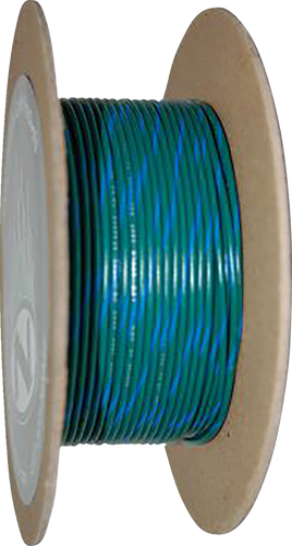 100 Wire Spool - 20 Gauge - Green/Blue
