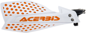 Handguards - X-Ultimate - White/Orange - Lutzka's Garage