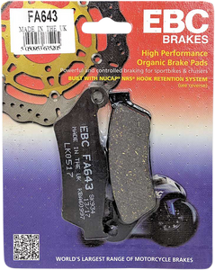 Organic Brake Pads - FA643