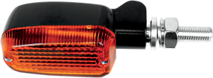 Marker Light - Single Filament - Black/Amber - Lutzka's Garage