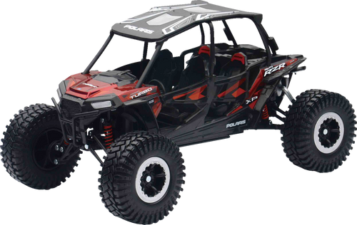 Polaris RZR XP 4 Turbo EPS Rock Crawler - 1:18 Scale - Titanium Metallic