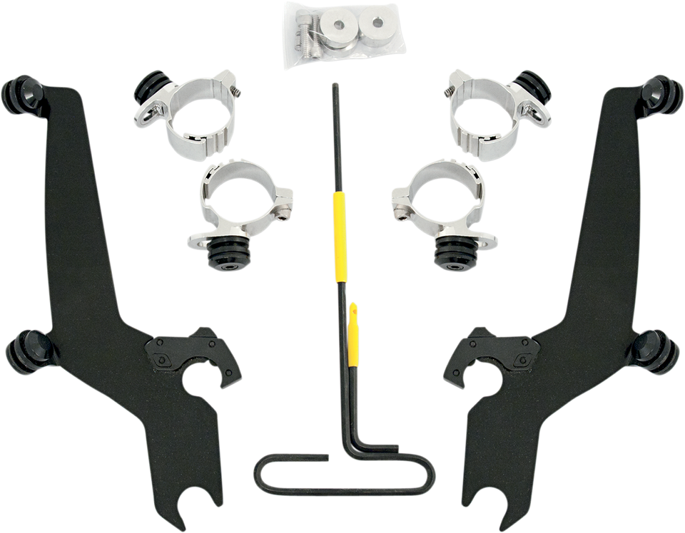 Trigger Lock Sportshield Mounting Kit - Wide - Black - Lutzka's Garage