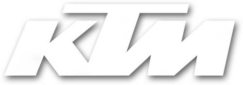 Die-Cut Decal - 1 - KTM White