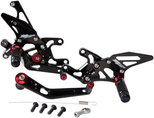 MGP Rearset - Black - Honda - Lutzka's Garage