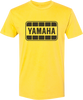 Yamaha Retro T-Shirt - Yellow/Black - Small - Lutzka's Garage