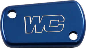 Rear Billet Brake Cover - Blue - Kawasaki/Suzuki - Lutzka's Garage