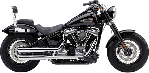 Neighbor Hater Mufflers for Softail - Chrome - Lutzka's Garage