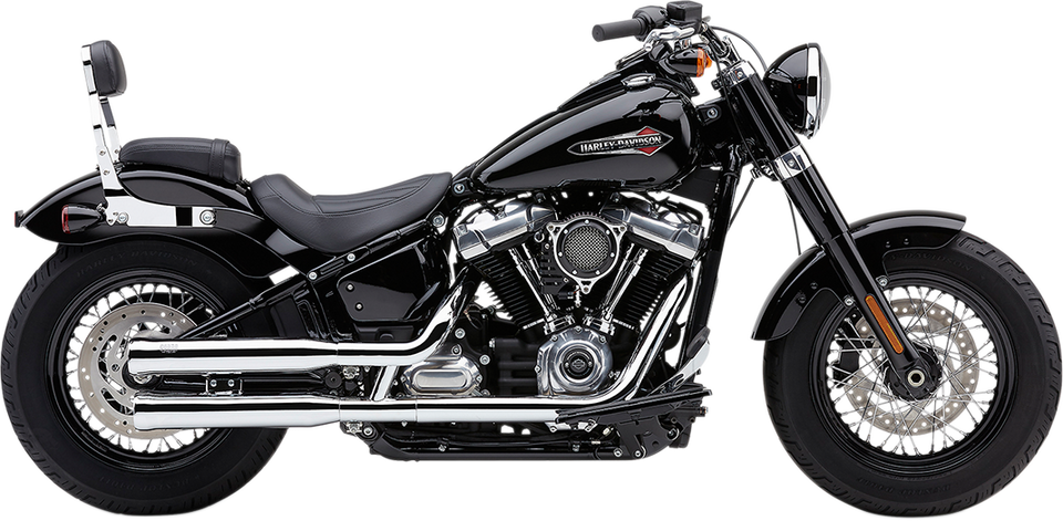 Neighbor Hater Mufflers for Softail - Chrome - Lutzka's Garage