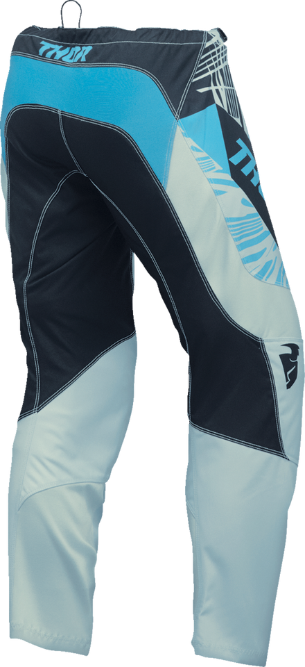 Womens Sector Split Pants - Black/Blue - 7/8 - Lutzka's Garage