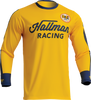 Differ Roosted Jersey - Lemon/Navy - Small -