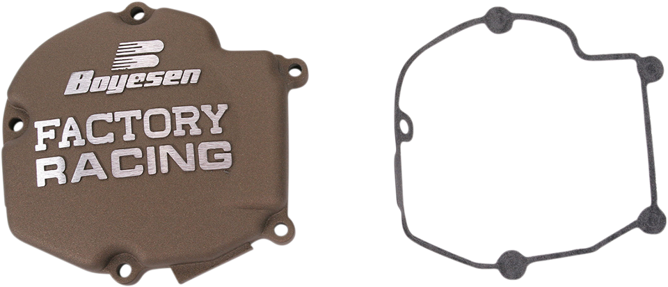 Ignition Cover - Magnesium - Kawasaki KX125