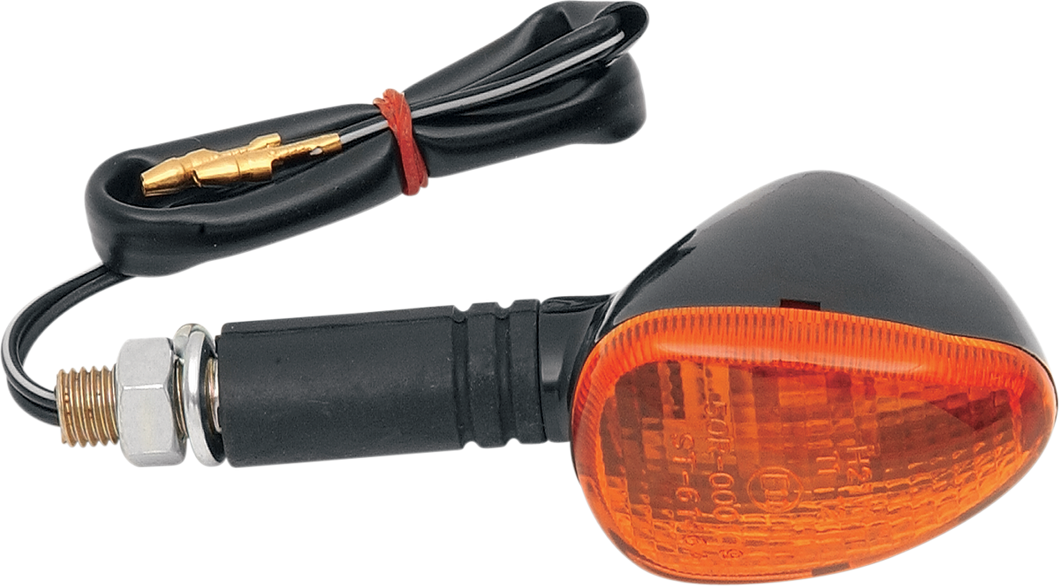 Marker Lights - Dual Filament - Black/Amber - Lutzka's Garage