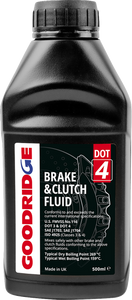 High Performance DOT 4 Brake & Clutch Fluid