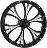 Wheel - Majestic Eclipse - Front - Dual Disc/without ABS - Black Eclipse - 21x3.5 - 08-13 FLT