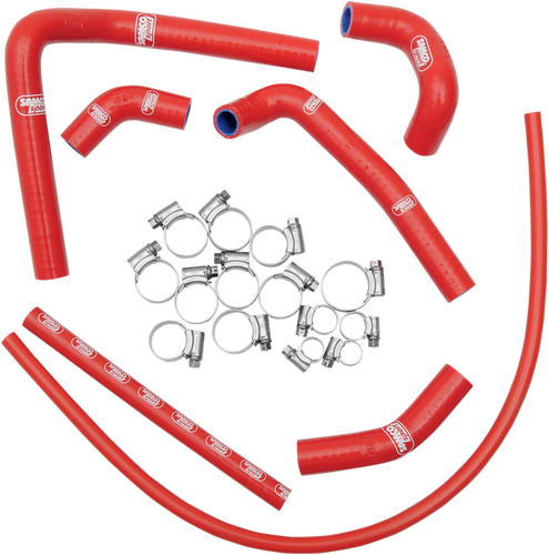 Race Fit Radiator Hose Kit - Red - Honda - Lutzka's Garage