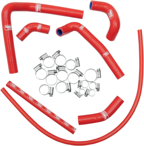 Race Fit Radiator Hose Kit - Red - Honda - Lutzka's Garage