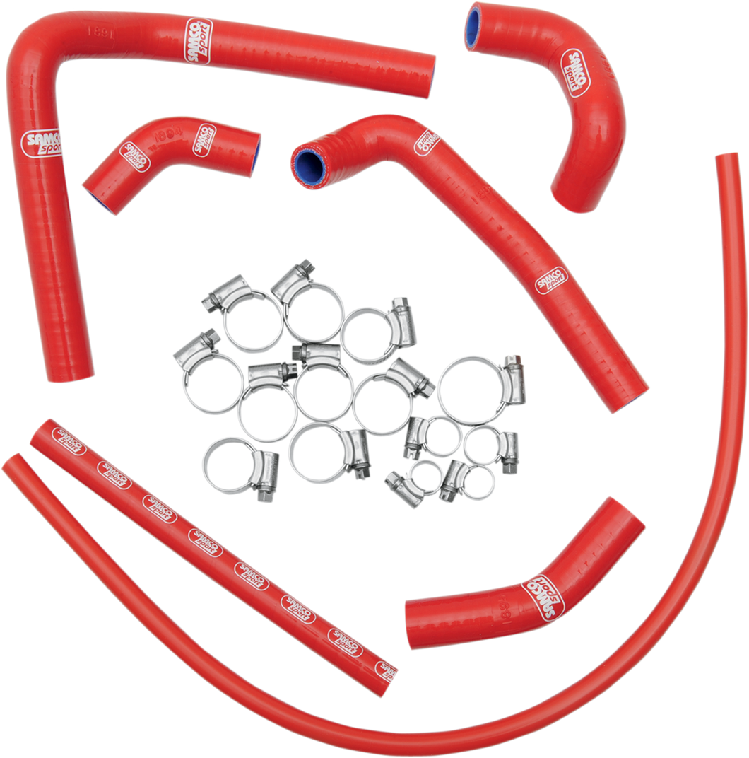 Race Fit Radiator Hose Kit - Red - Honda - Lutzka's Garage