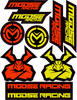 S2 Decal - Moose Racing - Yellow/Orange