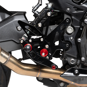 MGP Rearset - Black - Kawasaki - Lutzka's Garage