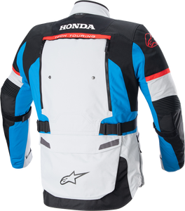 Honda Bogotà Pro Drystar® Jacket - Gray/Black/Red/Blue - Small - Lutzka's Garage