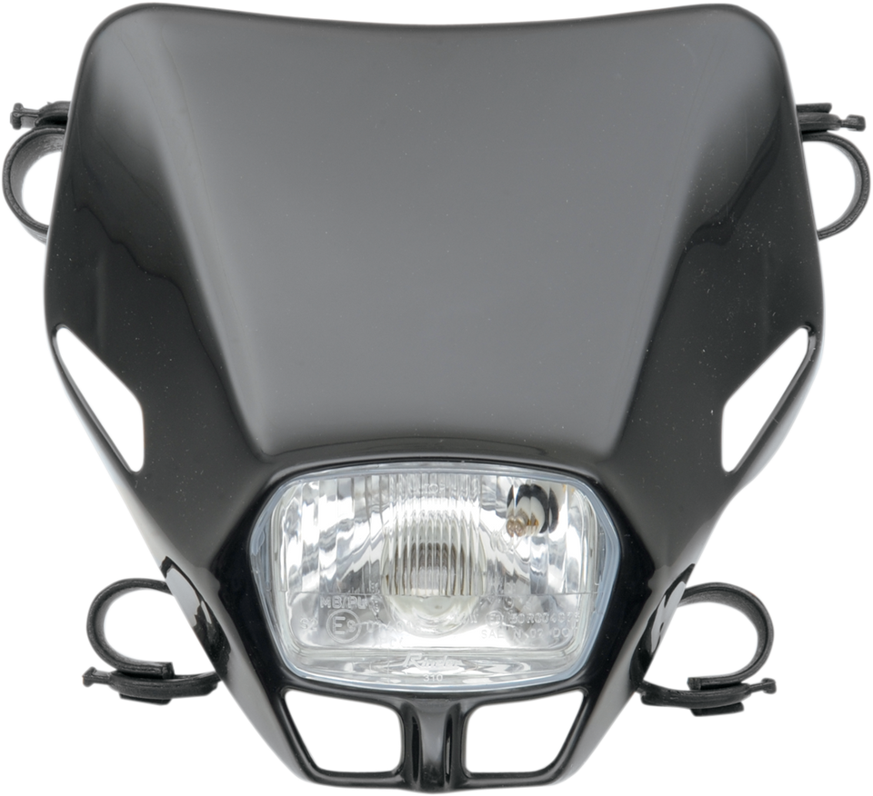 Firefly Headlight Assembly - Black - Lutzka's Garage