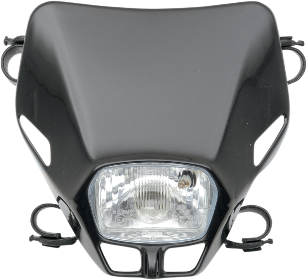 Firefly Headlight Assembly - Black - Lutzka's Garage