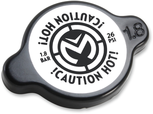 High Pressure Radiator Cap - Black - 1.8 Bar - Lutzka's Garage