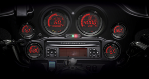 HD-02 6-Piece Gauge Kit - Black - Lutzka's Garage