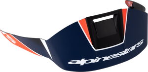 Supertech R10 Spoiler - Standard - Team - Matte Black/Carbon Red Fluo/Blue