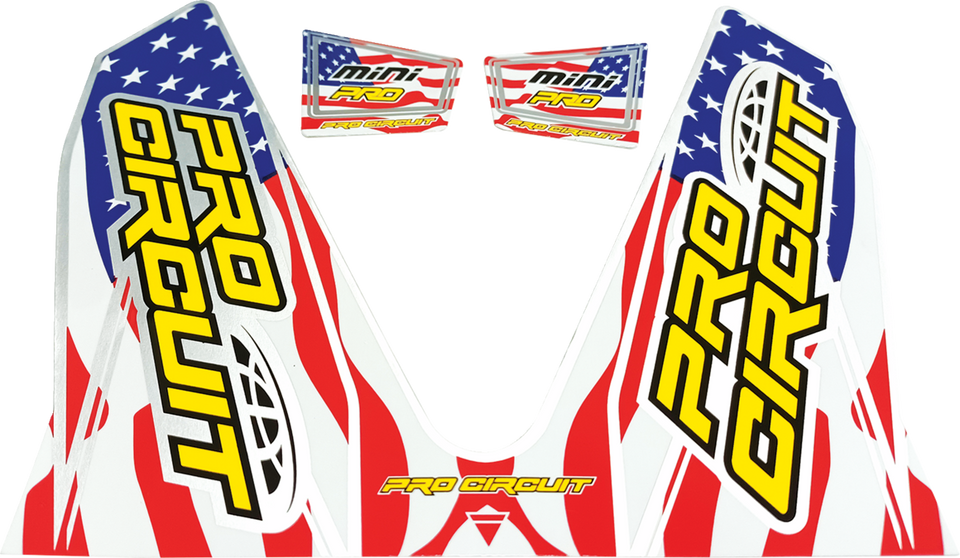 T-6 Mini/Dual Decal - Stars and Stripes