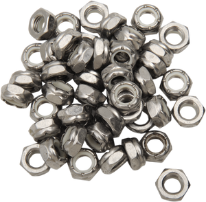 Locknuts - Stainless Steel - 48 Pack - Lutzka's Garage