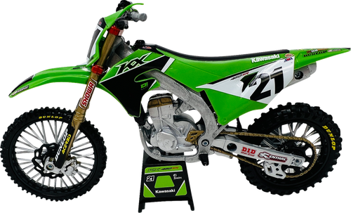 Kawasaki Team KX450F - Jason Anderson - 1:12 Scale - Green/Black - Lutzka's Garage