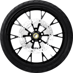 Marlin Front Wheel (21"/Black)/Rotors (11.8")/Dunlop Tire (130/60B21)