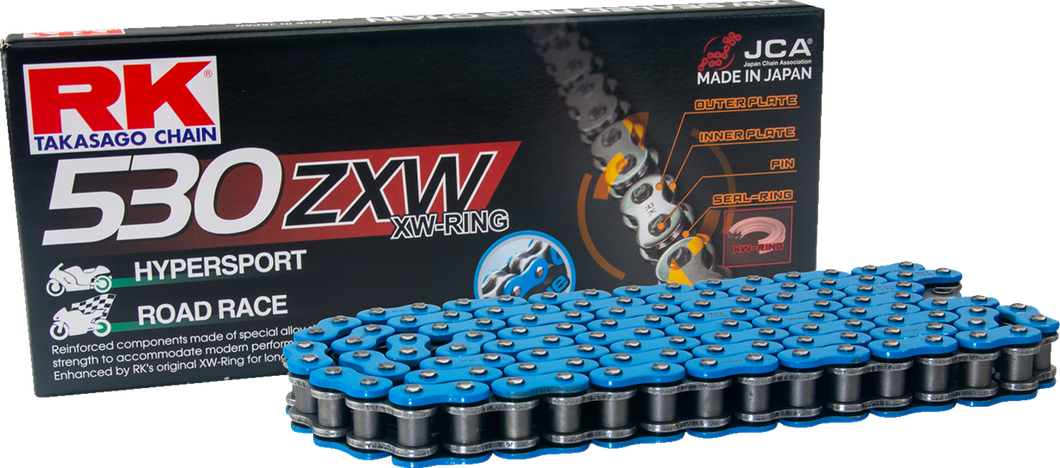 530 ZXW - Drive Chain - 150 Links - Blue - Lutzka's Garage