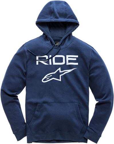 Ride 2.0 Hoodie - Navy/White - Medium - Lutzka's Garage