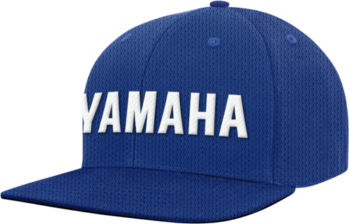 Yamaha Flat Bill Hat - Blue - Lutzka's Garage