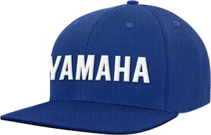 Yamaha Flat Bill Hat - Blue - Lutzka's Garage