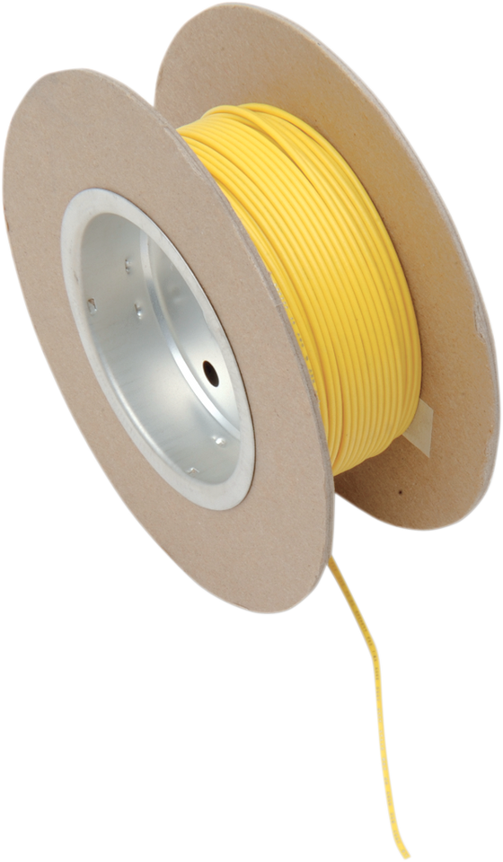 100 Wire Spool - 18 Gauge - Yellow - Lutzka's Garage