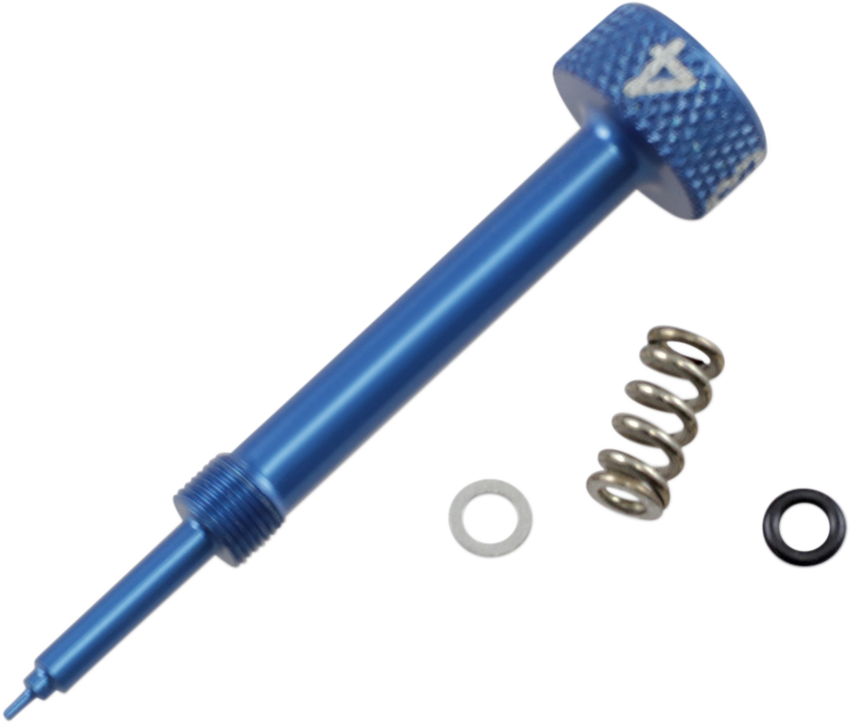 Fuel Mixture Screw by Zip-Ty - Blue - Lutzka's Garage