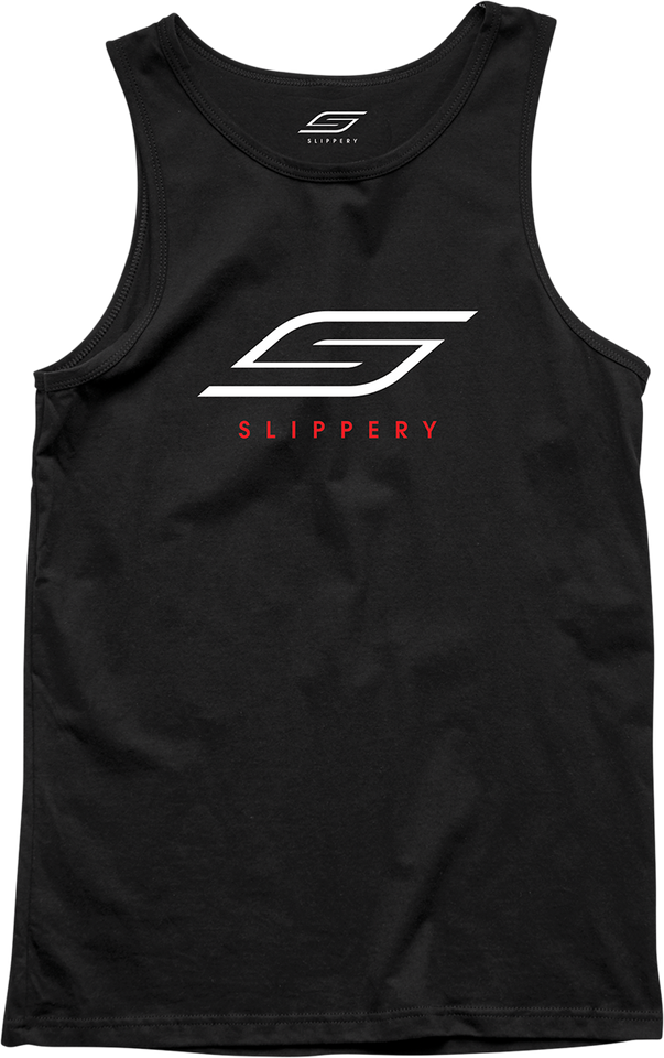 Slippery Tank Top - Black - Small - Lutzka's Garage