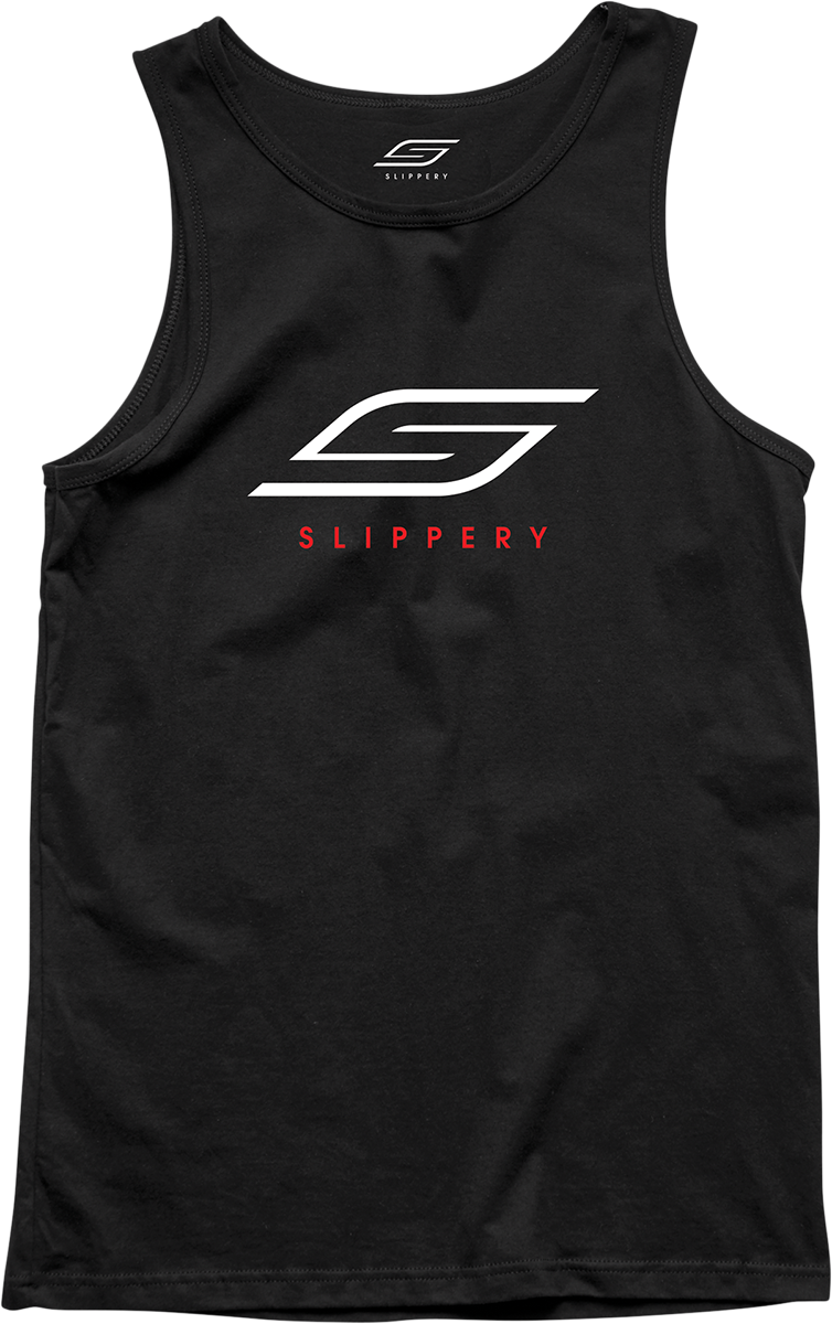 Slippery Tank Top - Black - Small - Lutzka's Garage