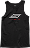 Slippery Tank Top - Black - Small - Lutzka's Garage