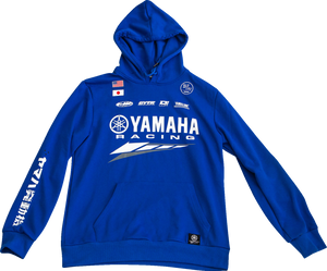 Yamaha Factory Sweatshirt - Blue - Medium - Lutzka's Garage