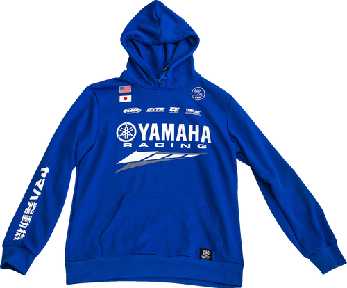 Yamaha Factory Sweatshirt - Blue - 2XL - Lutzka's Garage