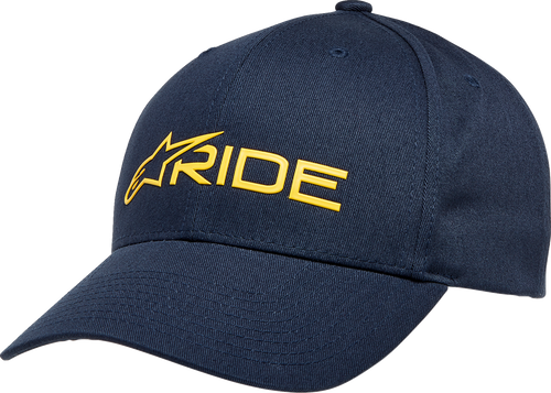 Ride 3.0 Hat - Navy/Gold - One Size - Lutzka's Garage