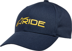 Ride 3.0 Hat - Navy/Gold - One Size - Lutzka's Garage