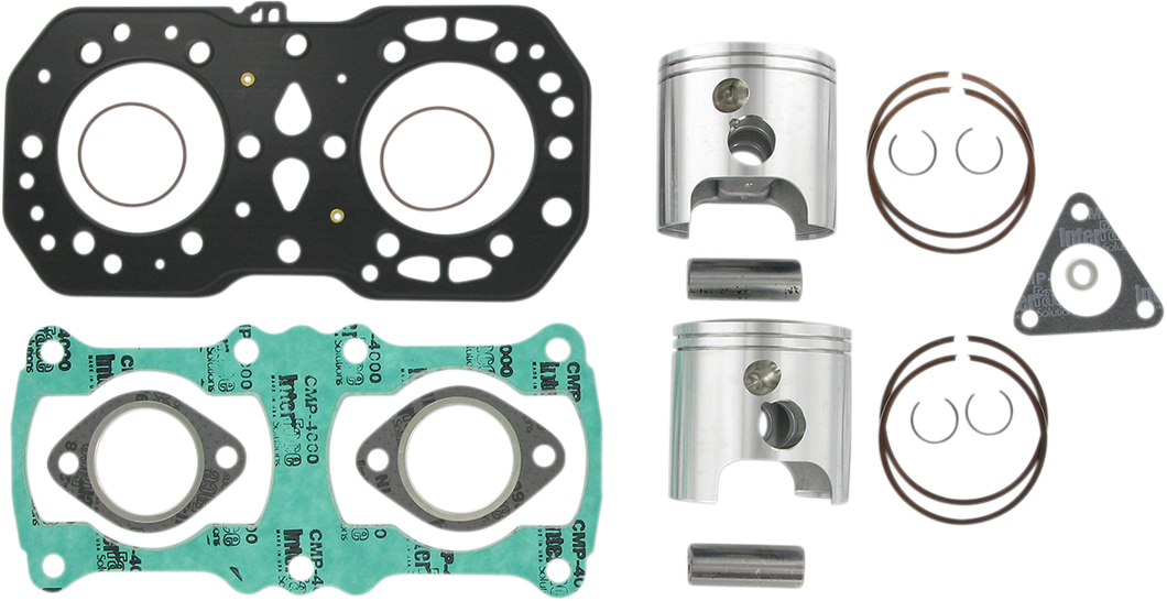 Piston Kit with Gaskets - 72.50 mm - Fuji Engine Type - Polaris