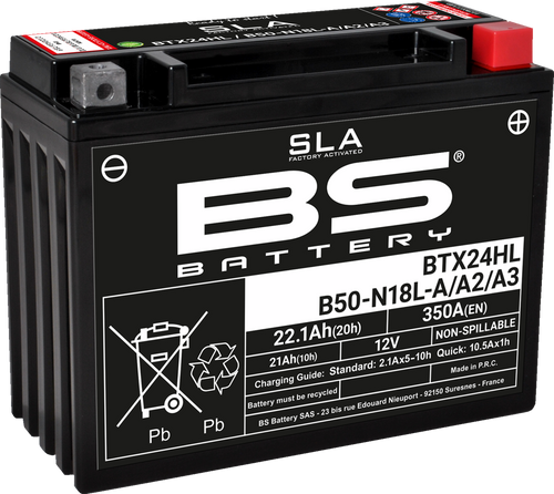 Battery - BTX24HL (YTX)